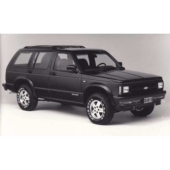 Manual De Taller Chevrolet Blazer (1982-1993) En Español