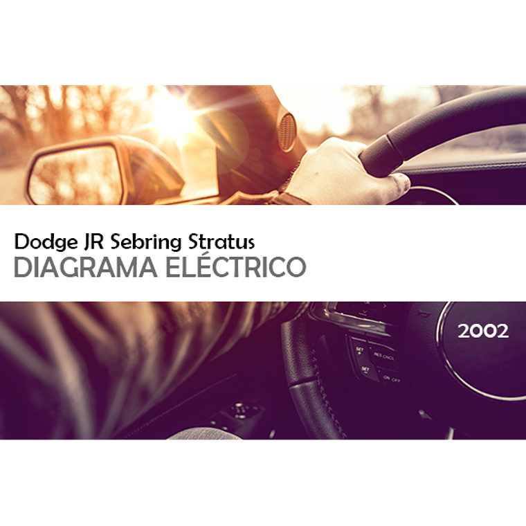 Diagrama Eléctrico  Dodge JR Sebring Stratus ( 2002 ) inglés 1