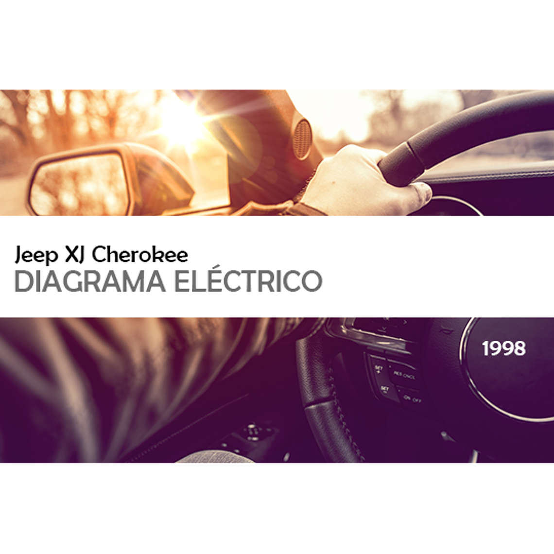 Diagrama Eléctrico Jeep XJ Cherokee ( 1998 ) inglés 1