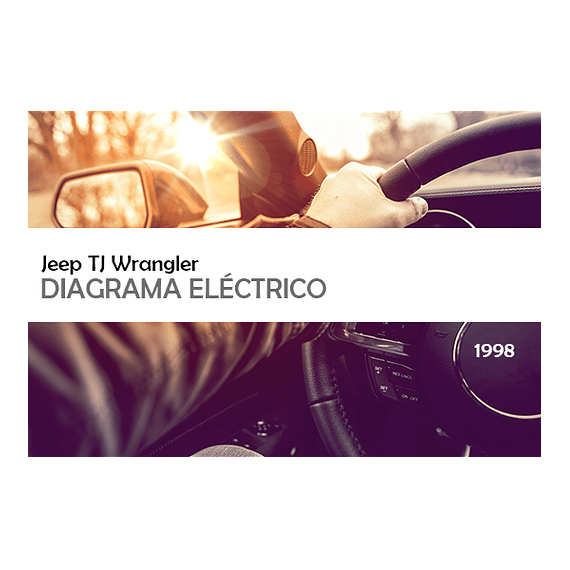 Diagrama Eléctrico Jeep TJ Wrangler ( 1998 ) inglés