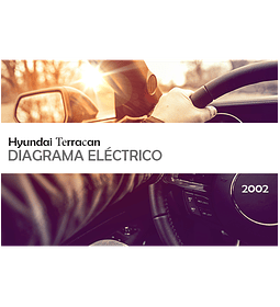 Manual de Solución de problemas eléctricos Hyundai Теrraсan  ( 2002  ) inglés