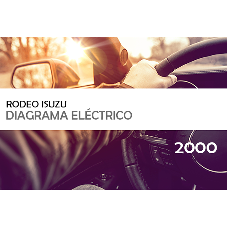 Diagrama Eléctrico Isuzu Rodeo ( 2000 ) inglés 1