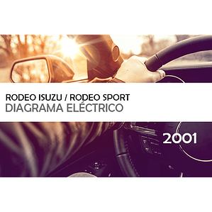 Diagramas eléctricos Isuzu Rodeo / Rodeo Sport ( 2001 ) inglés