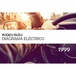 Diagramas eléctricos Isuzu Rodeo ( 1999 ) inglés