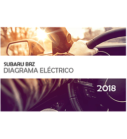 Diagramas eléctricos Subaru BRZ ( 2018 ) Inglés
