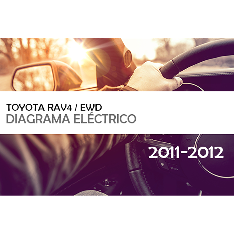 Diagramas eléctricos Toyota Rav4 ( 2011 - 2012 ) inglés 1