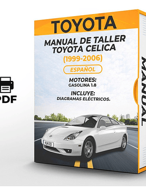Manual de Taller Toyota Celica (1999-2006) Español Diagramas Eléctricos