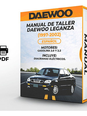 Manual de Taller Daewoo Leganza (1997-2002) Español Diagramas Eléctricos
