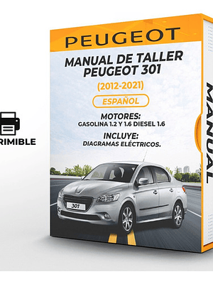 Manual de Taller Peugeot 301 (2012-2021) Español Diagramas Eléctricos