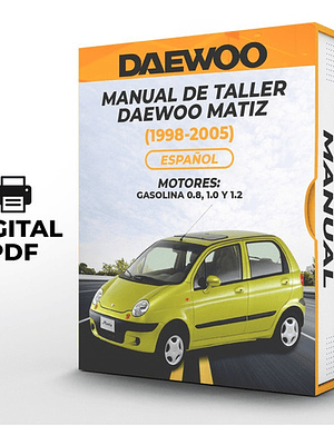 Manual de Taller Daewoo Matiz (1998-2005) Español Diagramas Eléctricos