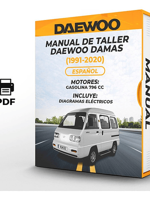 Manual de Taller Daewoo Damas (1991-2020) Español Diagramas Eléctricos
