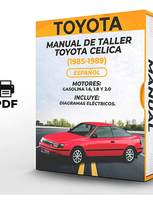 Manual de Taller Toyota Celica (1985-1989) Español Diagramas Eléctricos