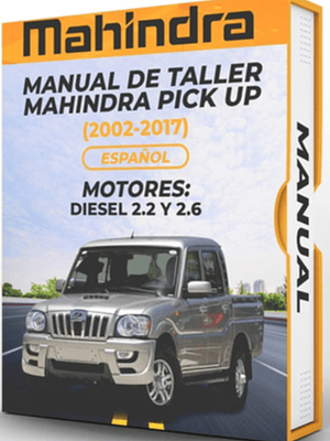 Manual De Taller De Mahindra Pick Up (2002-2017) Español Diagramas Eléctricos