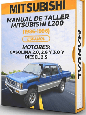 Manual de Taller Mitsubishi L200 (1986-1996) Español Diagramas Eléctricos