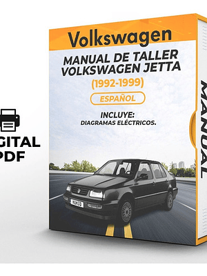 Manual de Taller Volkswagen Jetta (1992-1999) Español Diagramas Eléctricos