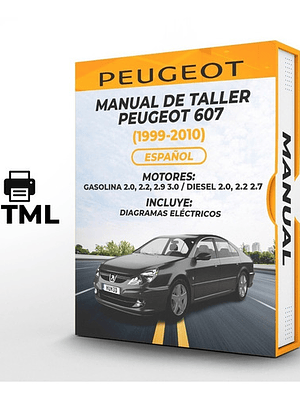 Manual de Taller Peugeot 607 (1999-2010) Español Diagramas Eléctricos