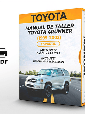 Manual de Taller Toyota 4runner (1995-2002) Español Diagramas Eléctricos