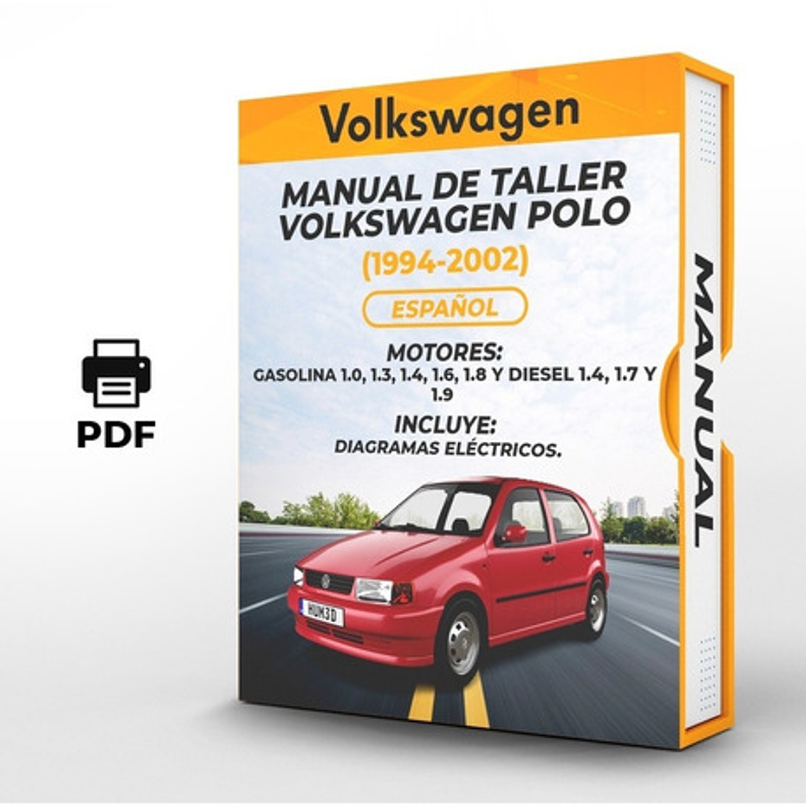 Manual de Taller Volkswagen Polo (1994-2002) Español Diagramas Eléctricos 1