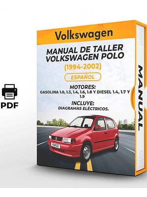 Manual de Taller Volkswagen Polo (1994-2002) Español Diagramas Eléctricos