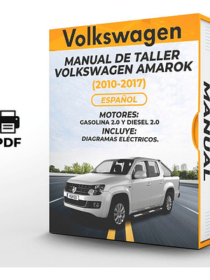 Manual de Taller Volkswagen Amarok (2010-2017) Español Diagramas Eléctricos