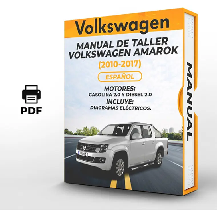Manual de Taller Volkswagen Amarok (2010-2017) Español Diagramas Eléctricos 1