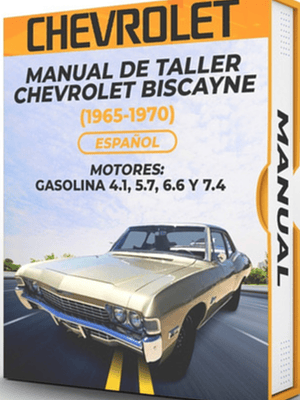 Manual de Taller Chevrolet Biscayne (1965-1970) Español*** Diagramas Eléctricos