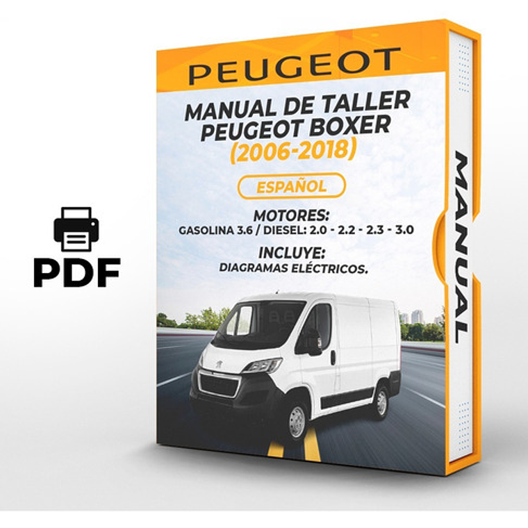 Manual de Taller Peugeot Boxer (2006-2018) Diagramas Eléctricos 1