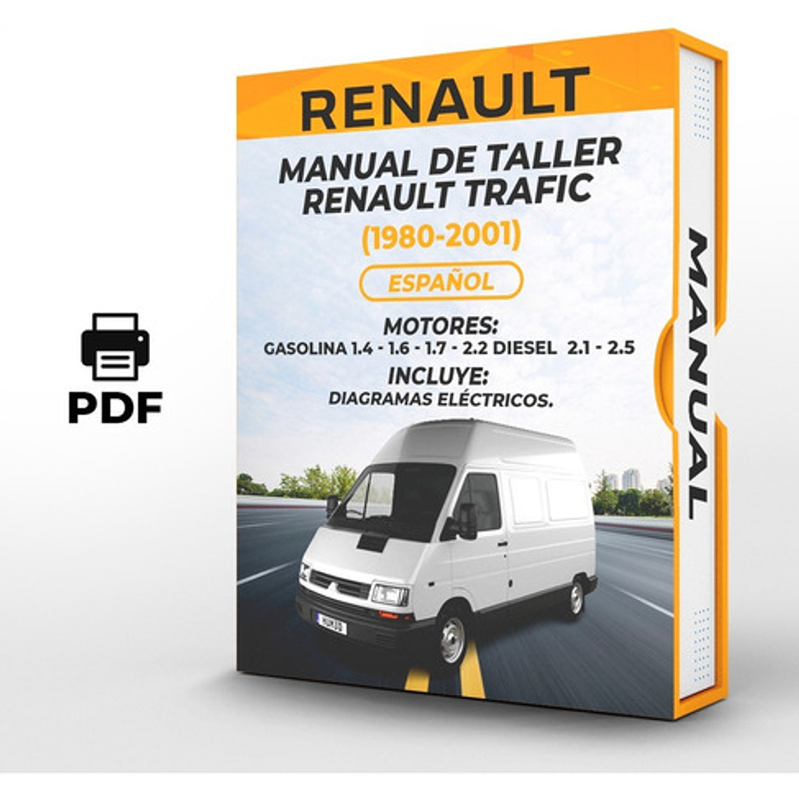 Manual de Taller Renault Trafic (1980-2001) Español Diagramas Eléctricos 1