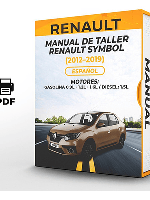 Manual de Taller Renault Symbol (2012-2019) Español Diagramas Eléctricos