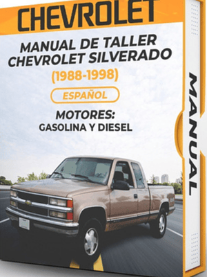 Manual de Taller Chevrolet Silverado (1988-1998) Español Diagramas Eléctricos