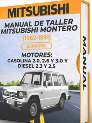 Manual de Taller Mitsubishi Montero (1982-1991) Español Diagramas Eléctricos