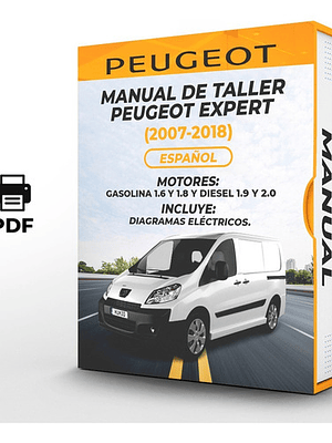 Manual de Taller Peugeot Expert (2007-2018) Español Diagramas Eléctricos