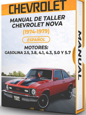 Manual de Taller Chevrolet Nova (1974-1979) Español Diagramas Eléctricos