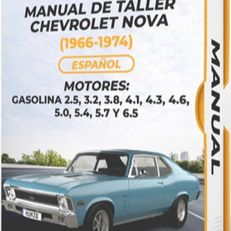 Manual de Taller Chevrolet Nova (1966-1974) Español Diagramas Eléctricos 1