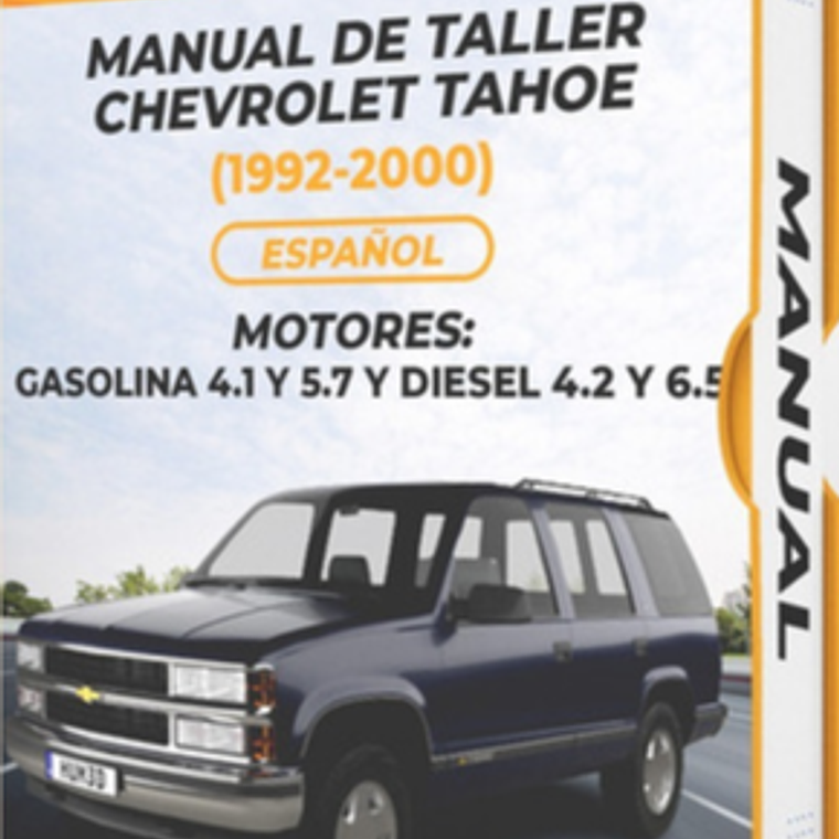 Manual de Taller Chevrolet Tahoe (1992-2000) Español Diagramas Eléctricos 1