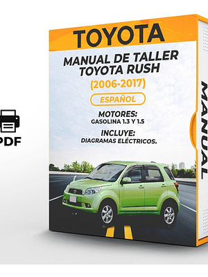 Manual de Taller Toyota Rush (2006-2017) Español Diagramas Eléctricos