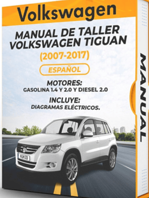 Manual de Taller Volkswagen Tiguan (2007-2017) Español Diagramas Eléctricos