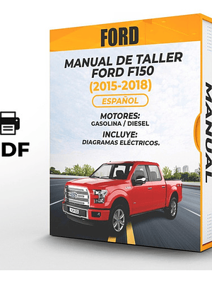 Manual de Taller Ford F150 (2015-2018) Español Diagramas Eléctricos