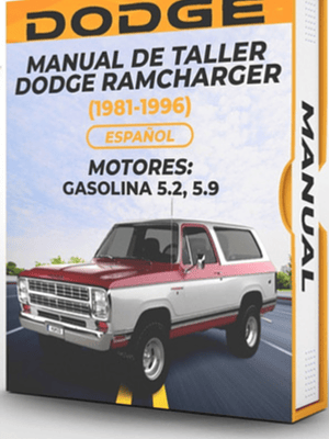 Manual de Taller Dodge Ramcharger (1981-1996) Español Diagramas Eléctricos