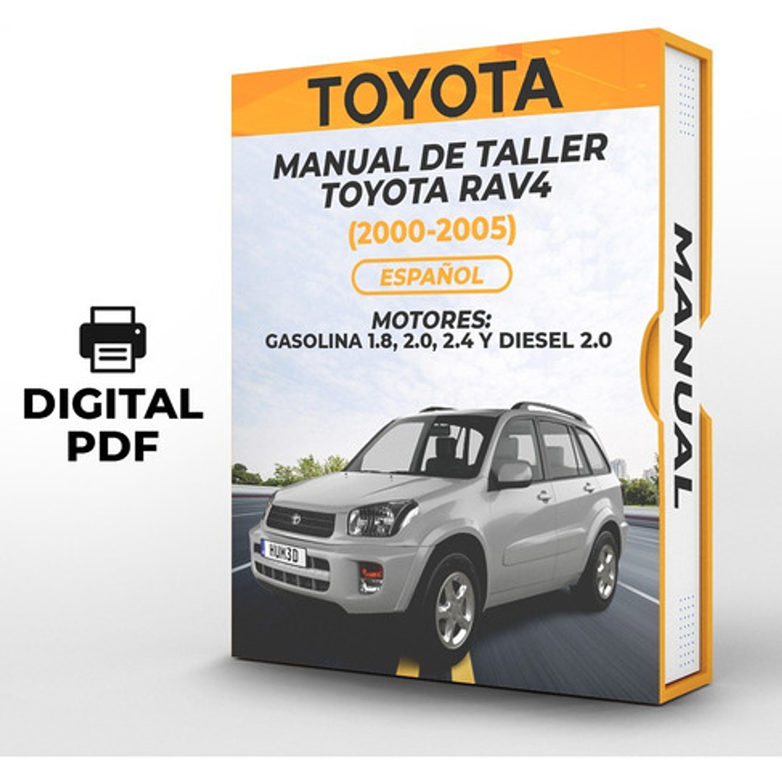 Manual de Taller Toyota Rav4 (2000-2005) Español Diagramas Eléctricos 1