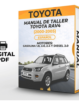 Manual de Taller Toyota Rav4 (2000-2005) Español Diagramas Eléctricos