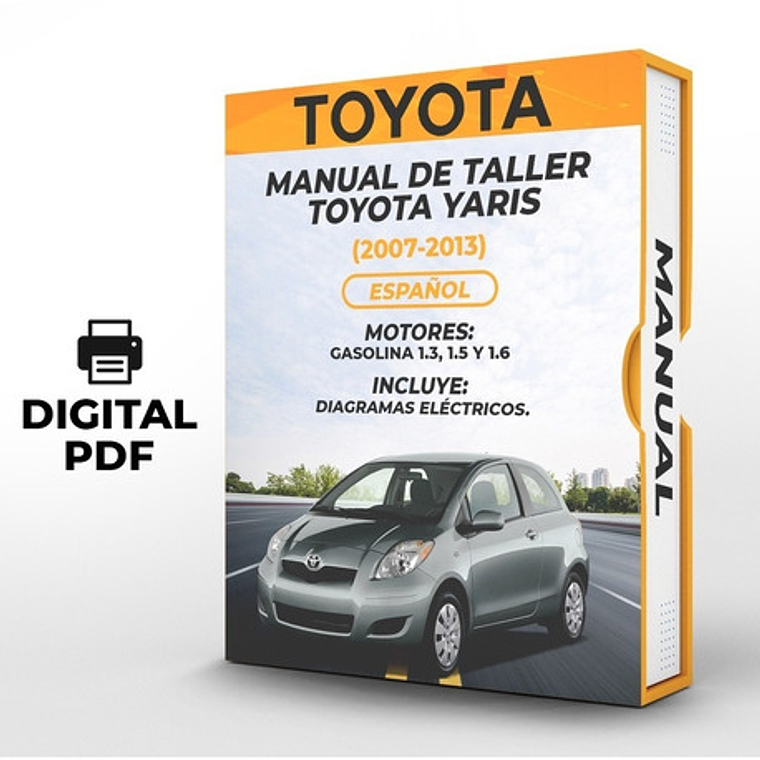 Manual de Taller Toyota Yaris (2005-2013) Español Diagramas Eléctricos 1