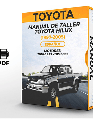 Manual de Taller Toyota Hilux (1997-2005) Español Diagramas Eléctricos
