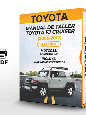 Manual de Taller Toyota Fj Cruiser (2006-2017) Español Diagramas Eléctricos