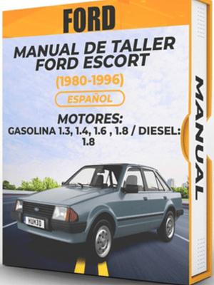 Manual de Taller Ford Escort (1980-1996) Español Diagramas Eléctricos