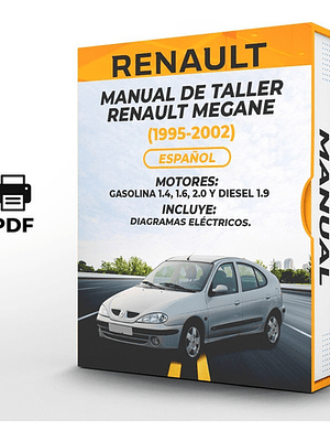 Manual de Taller Renault Megane (1995-2002) Español Diagramas Eléctricos