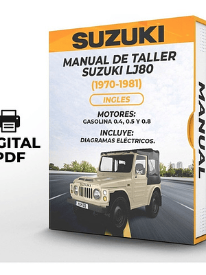 Manual de Taller Suzuki Lj80 (1970-1981) Ingles*** Diagramas Eléctricos