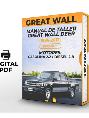 Manual de Taller Great Wall Deer (1996-2013) Español Diagramas Eléctricos