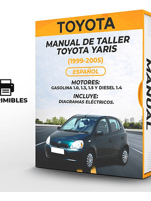 Manual de Taller Toyota Yaris (1999-2005) Español Diagramas Eléctricos