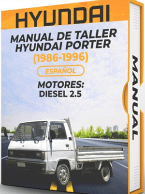 Manual De Taller Hyundai Porter (1986-1996) Español Diagramas Eléctricos
